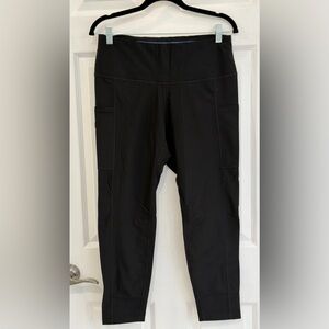 Women's High-Rise Leggings - black brand new and hair accessories